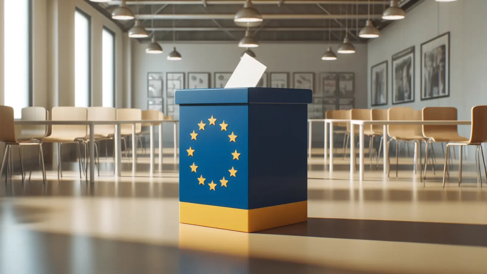 Wahlurne zur Europawahl (Symbolbild: Dall-E)
