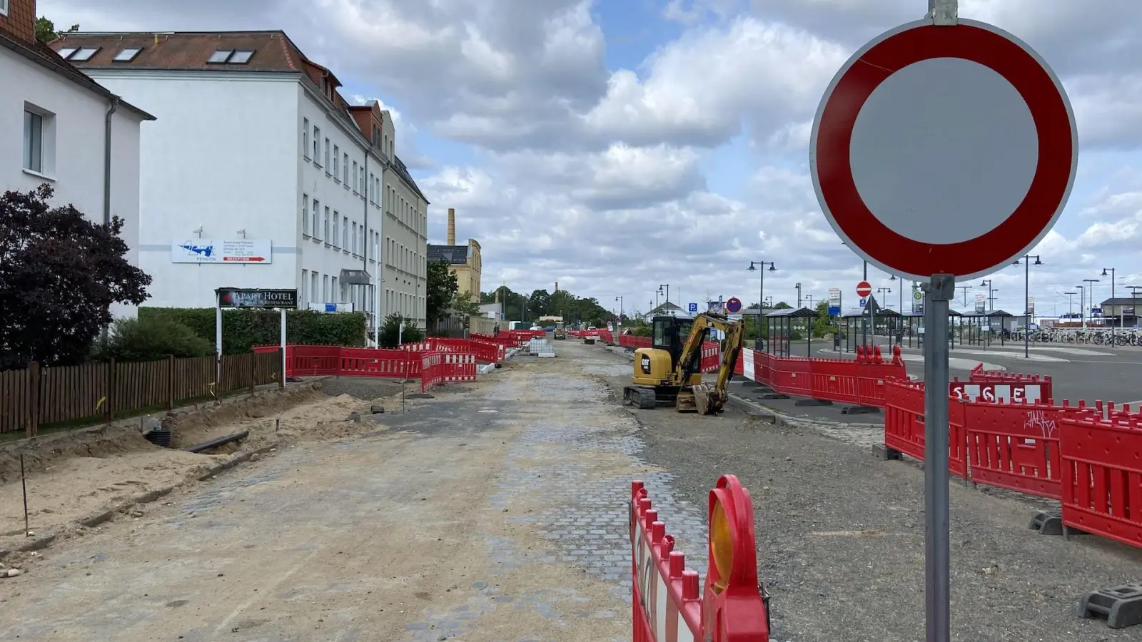 Weststraße: Arbeiten dauern drei Wochen länger (Foto: taucha-kompakt.de)