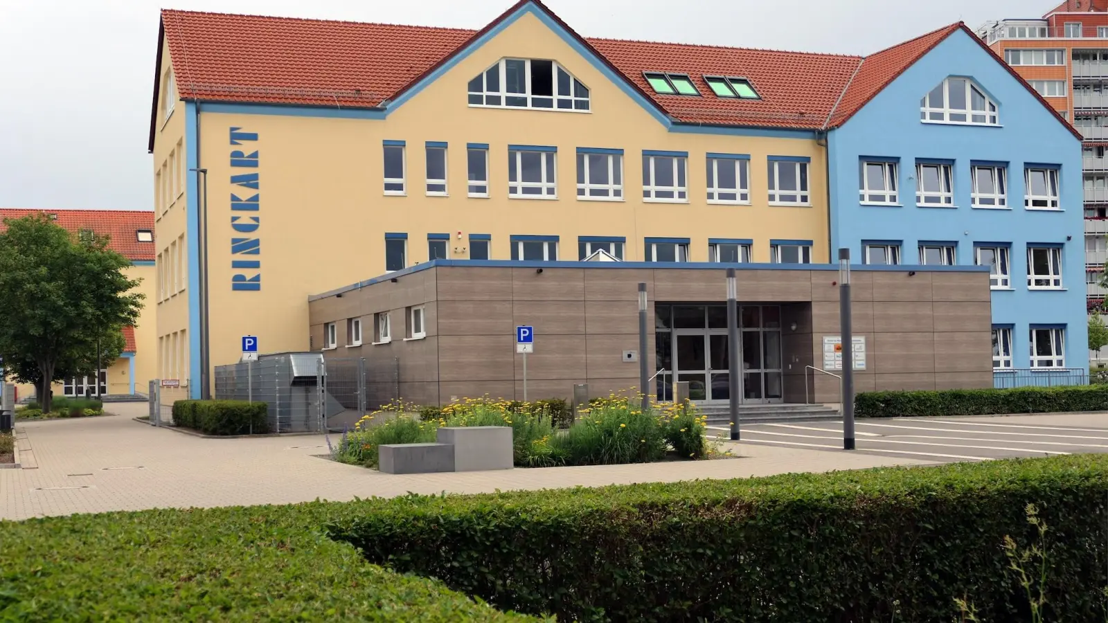 Das Martin-Rinckart-Gymnasium Eilenburg (Foto: Karsten Beuche)