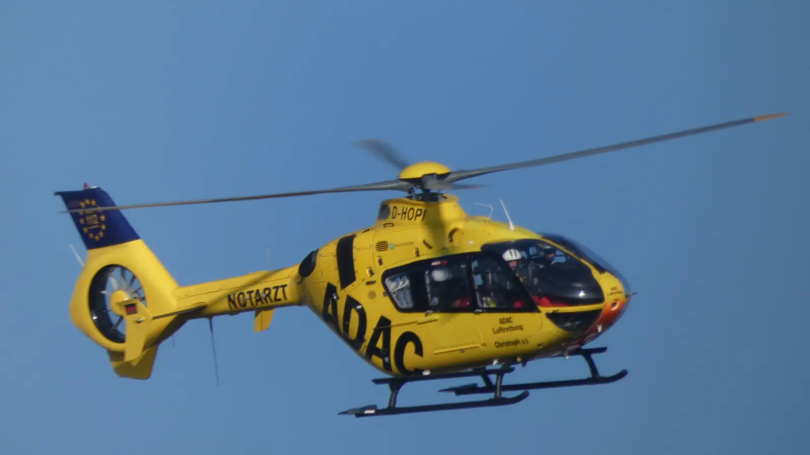 Symbolbild: ADAC Hubschrauber im Einsatz (Foto: Florian Oehme)