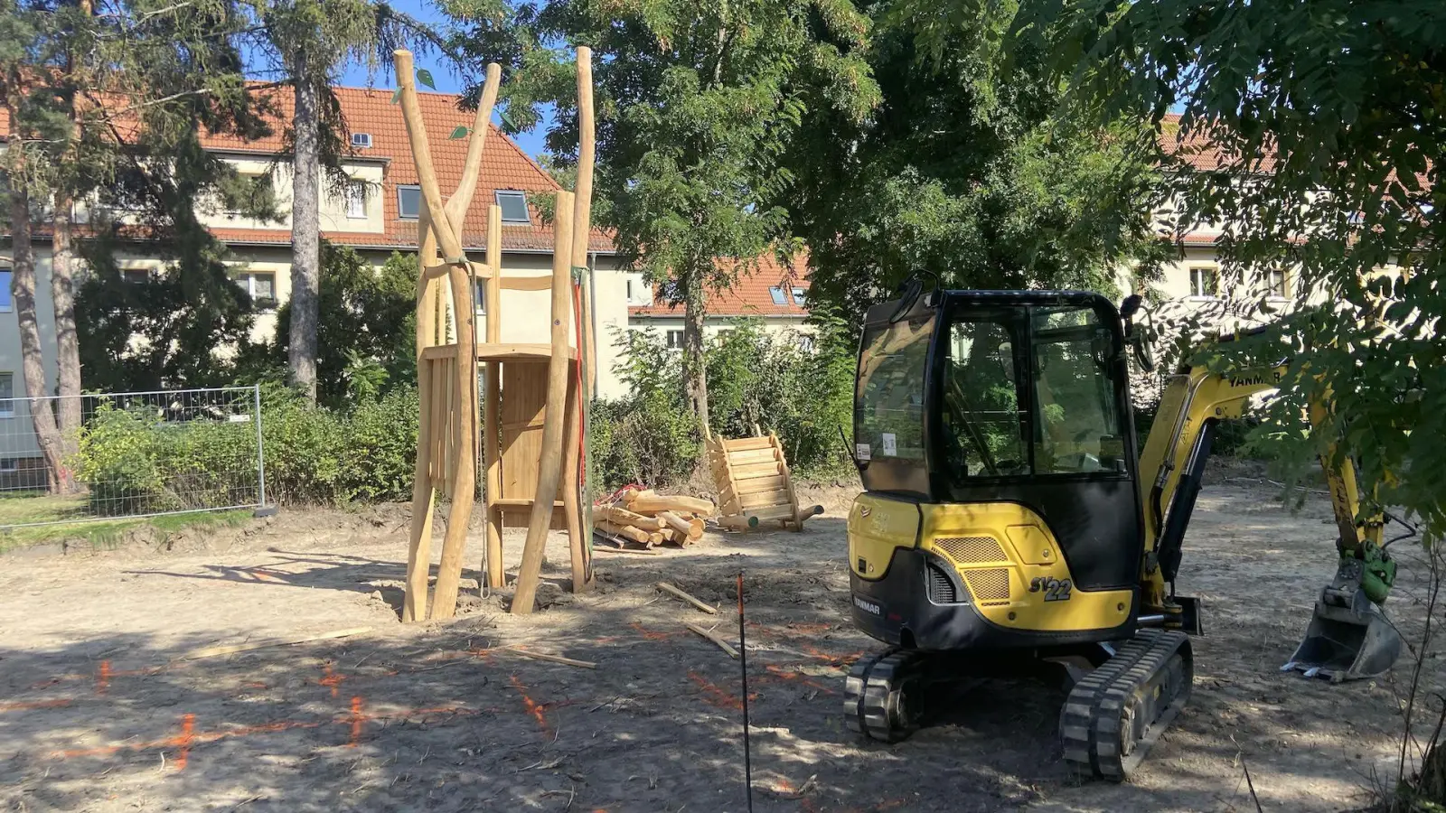 Zwicksche Siedlung: WOTa baut neuen Spielplatz (Foto: taucha-kompakt.de)