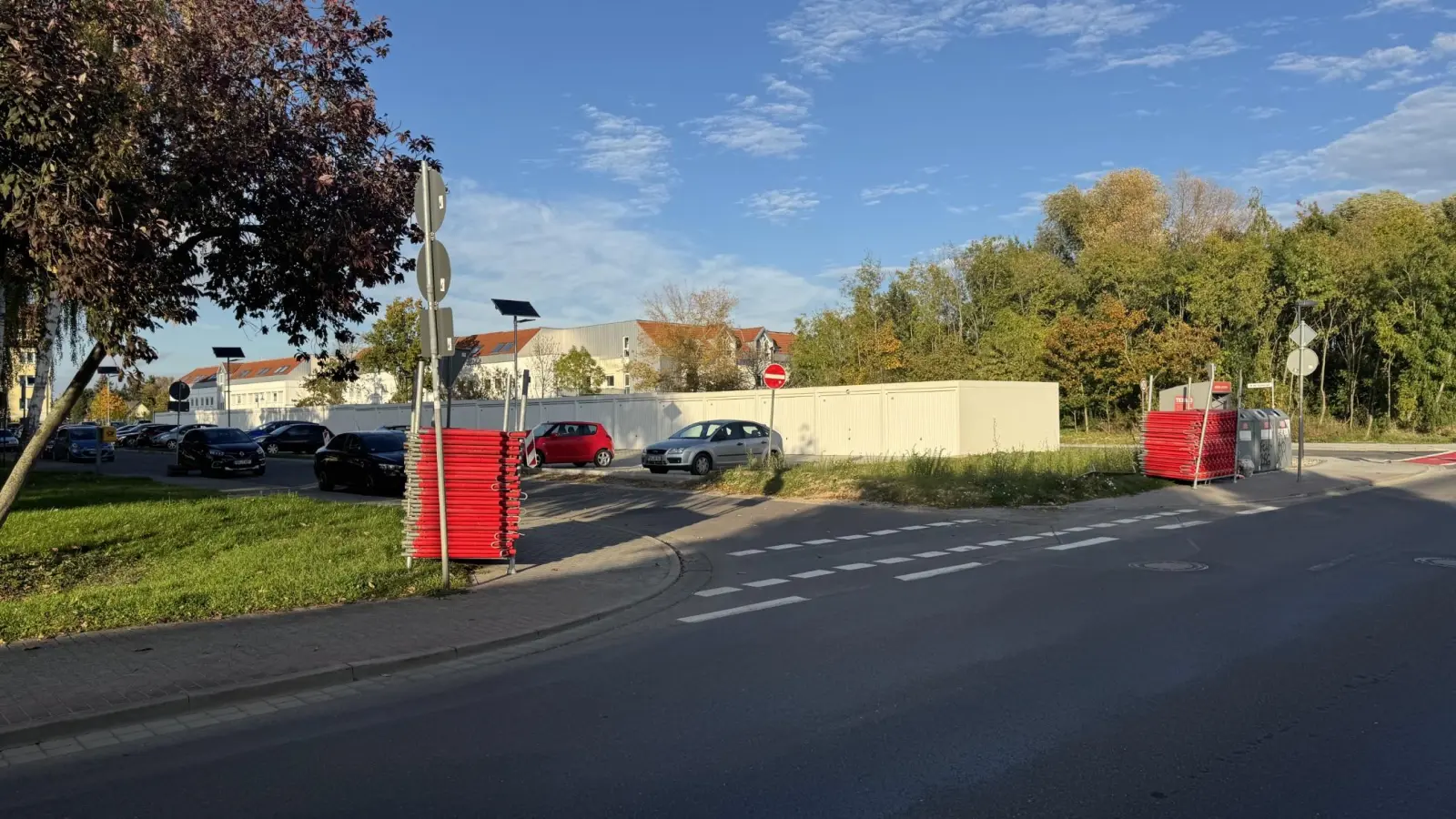 Diese Ausfahrt wird geschlossen, weil sich direkt dahinter die neue Straße An der Gartenstadt befindet. (Foto: Daniel Große)