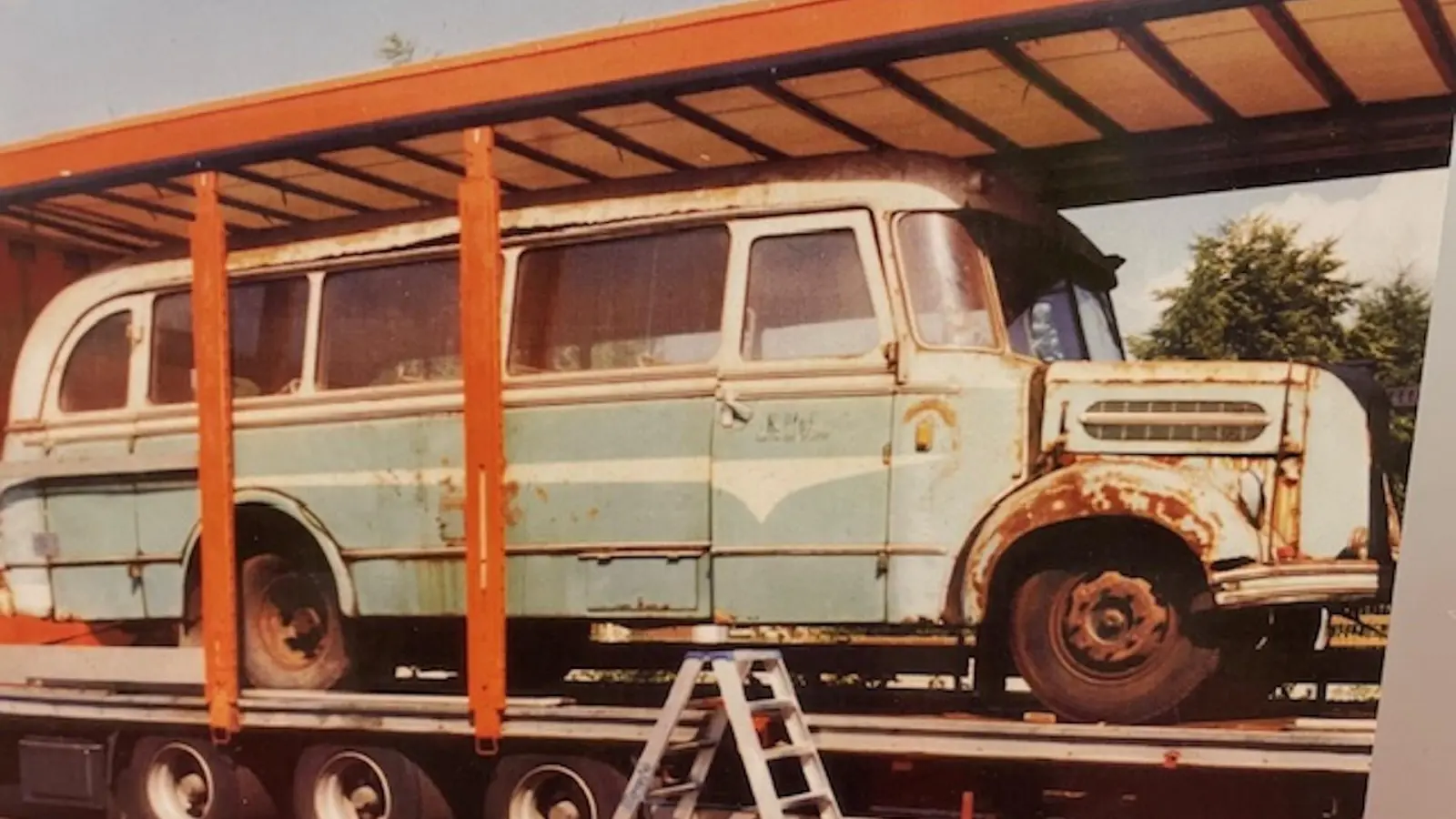 So sah der Opel Blitz im Jahr 1999 aus, als er zu Konrad Auwärter kam. (Foto: Archiv Konrad Auwärter)