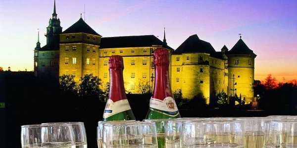 Romantische Stimmung auf Schloss Hartenfels  (Foto: Schloss: Bernd Blume, Montage: LRA/Schneider)