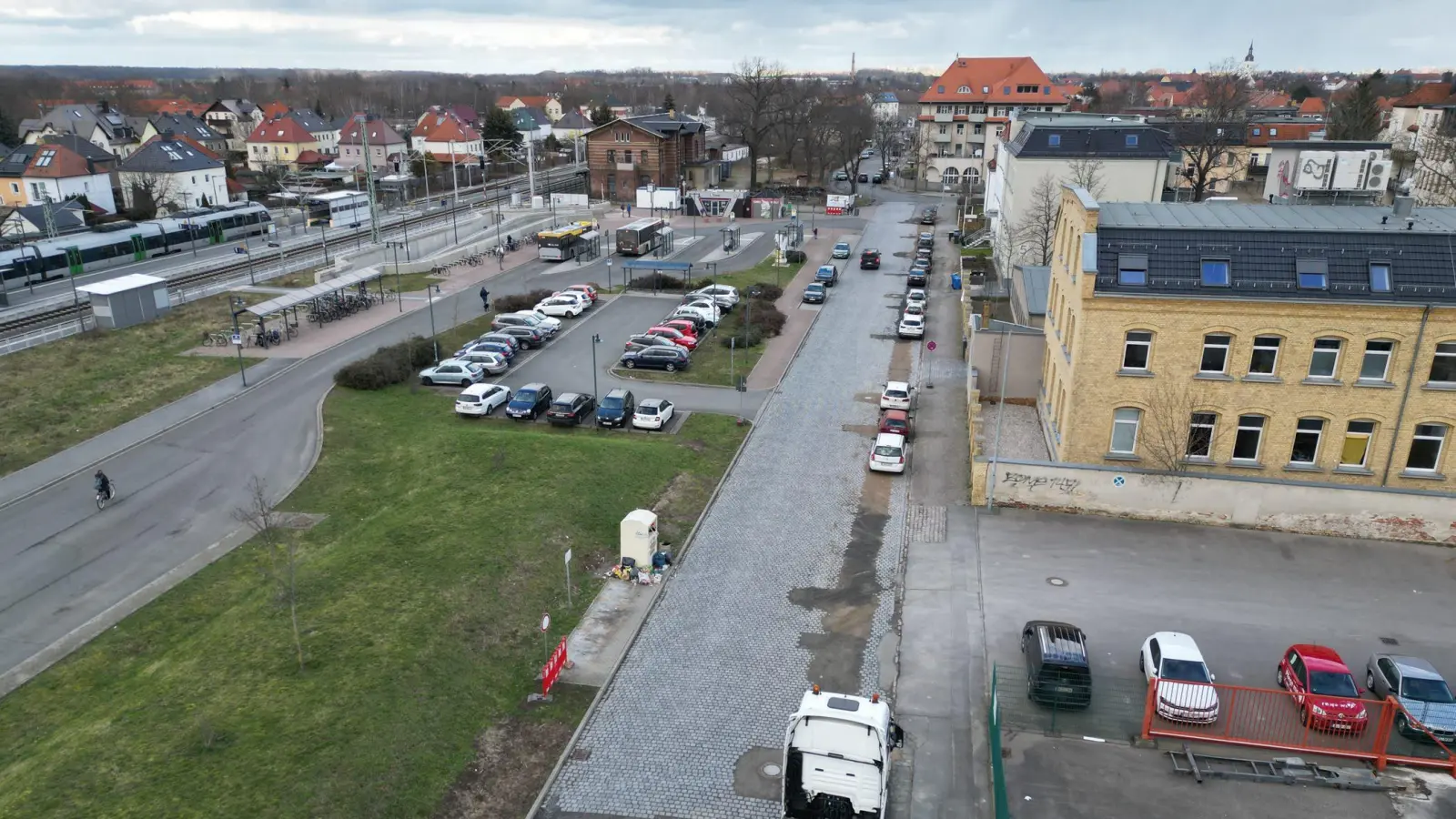 Die Weststraße wird grundhaft saniert. (Foto: taucha-kompakt.de)