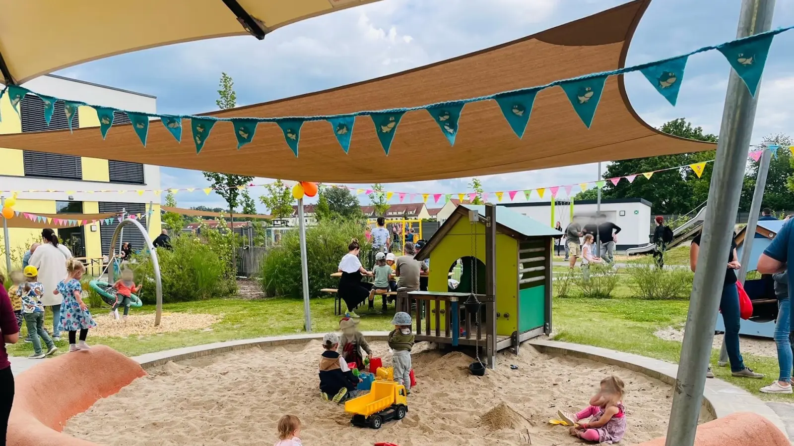 Am vergangenen Freitag fand das Sommerfest in der Kita Kükennest statt. (Foto: DRK Kita Kükennest)