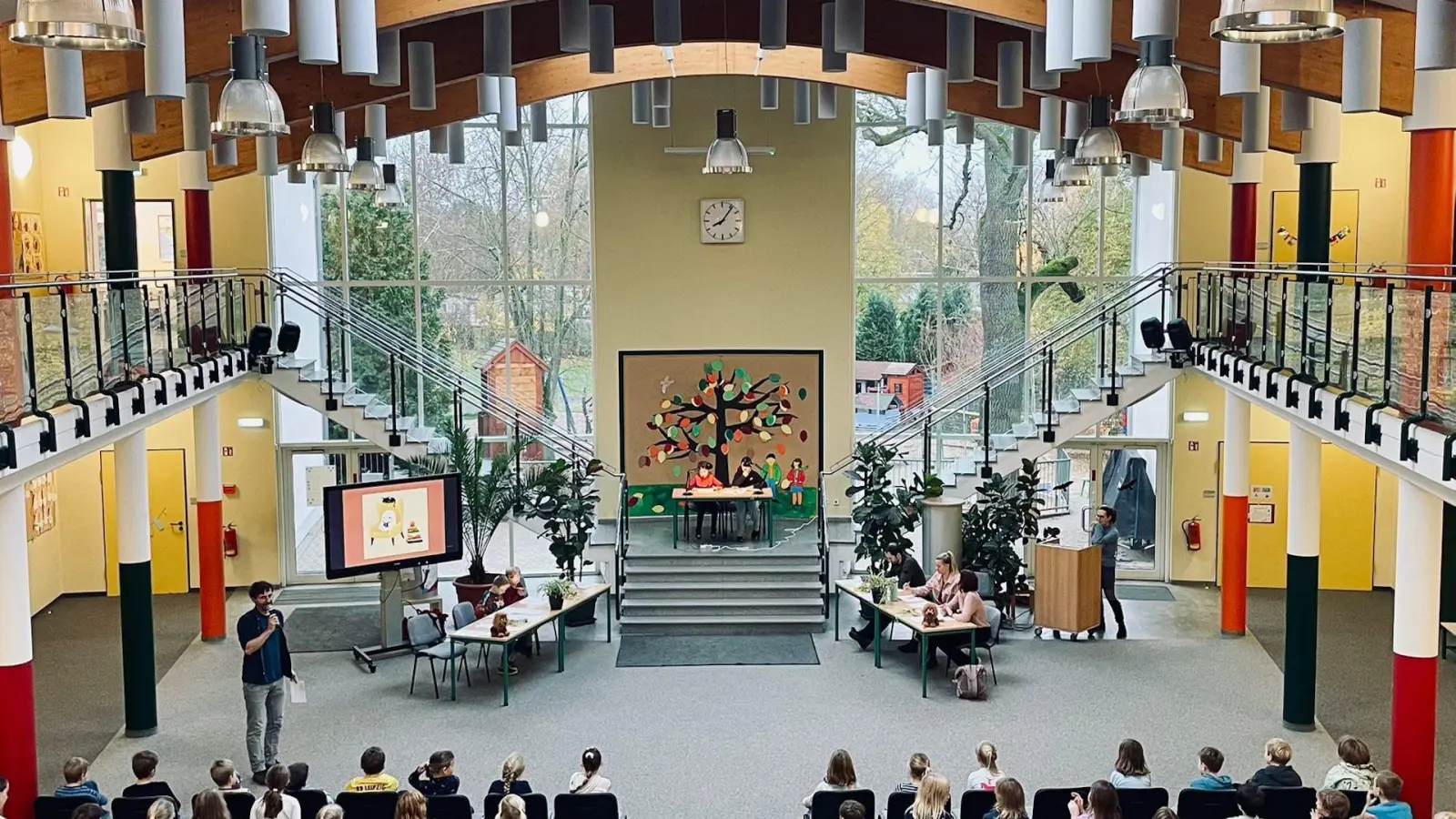 In der Grundschule Am Park fand der jährliche Vorlesewettbewerb statt. (Foto: privat)