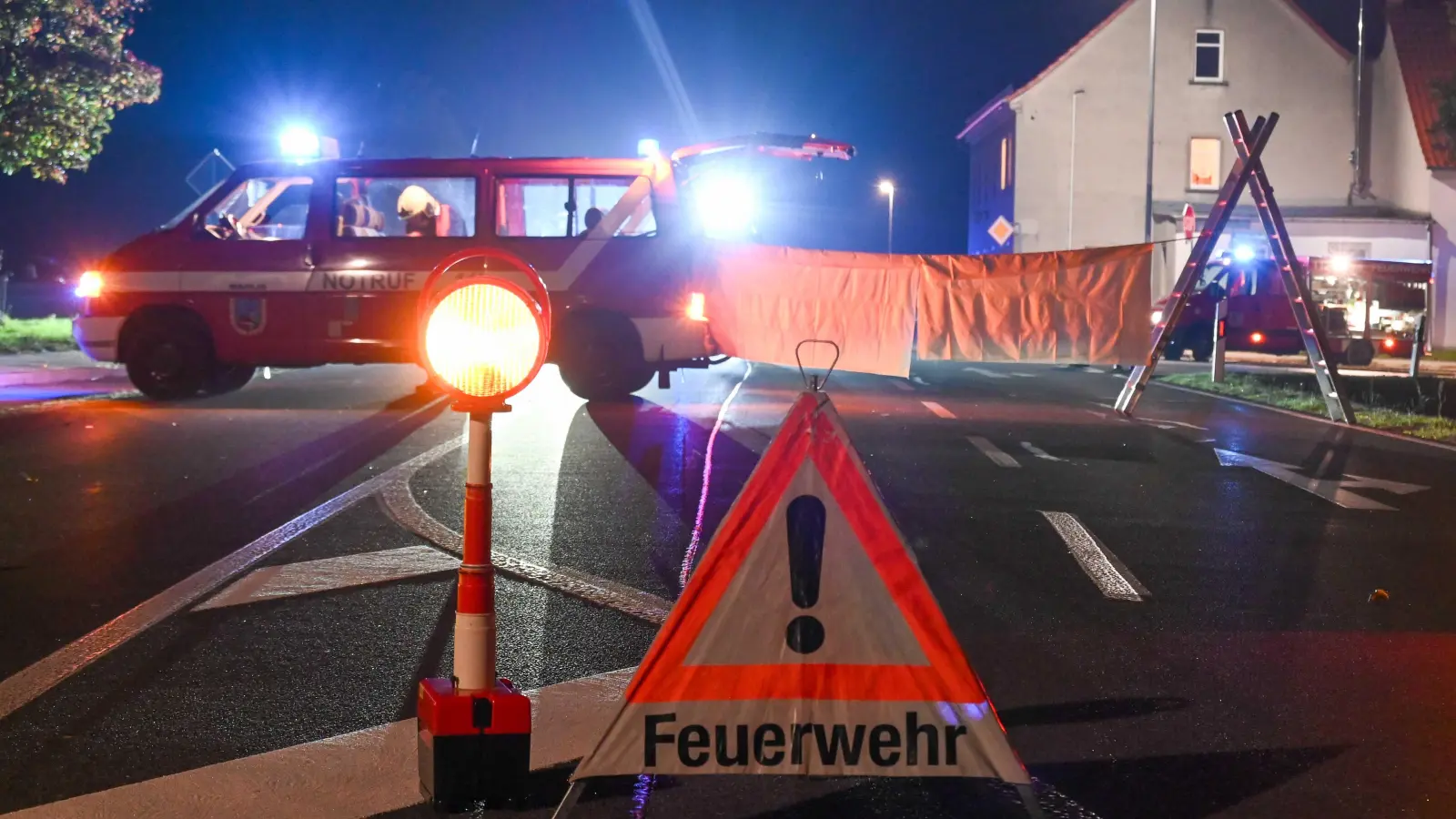 Bei einem Unfall in Wermsdorf wurde ein Mann getötet. (Foto: EHL Media/Dietmar Thomas)