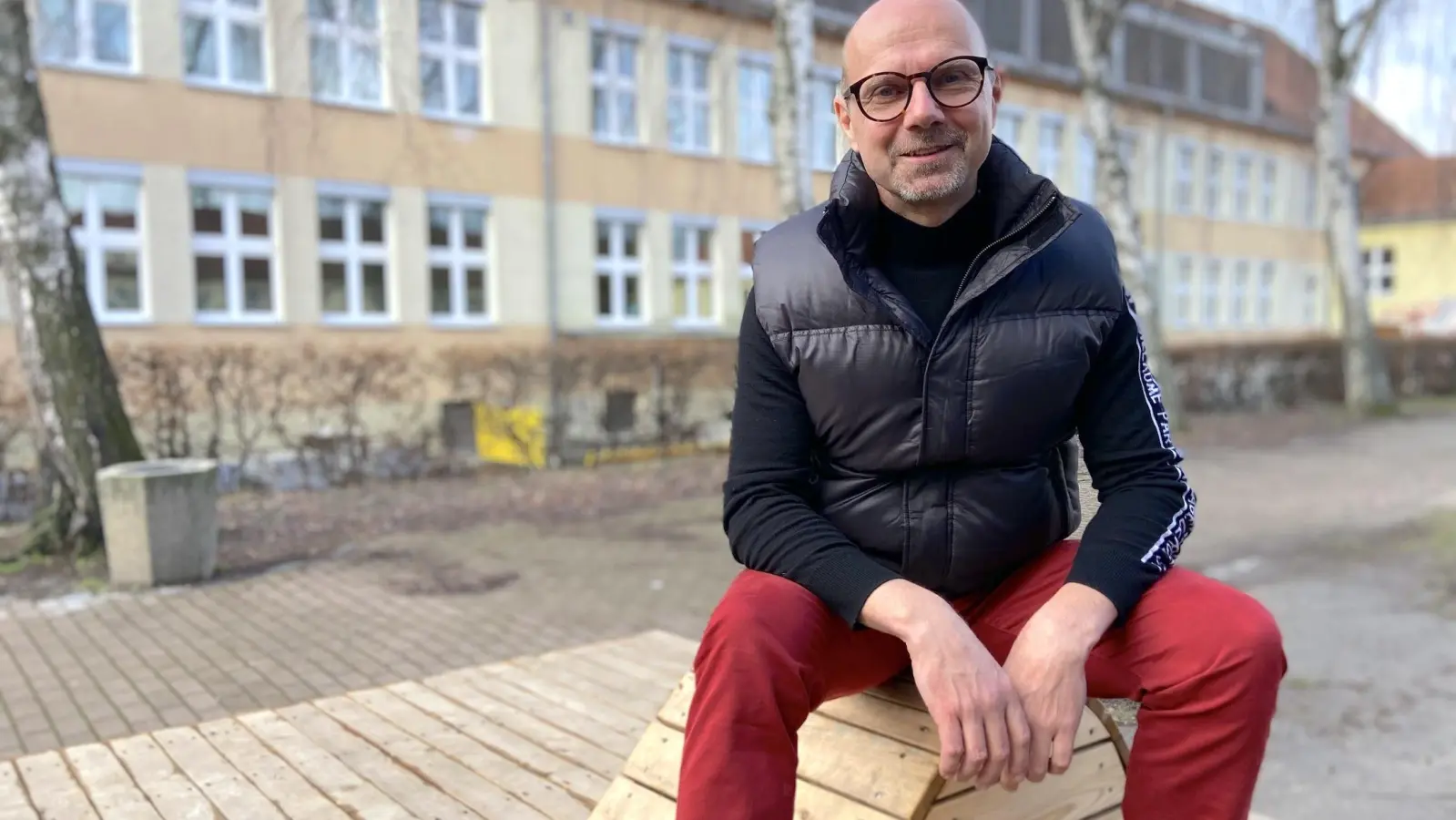 Mathias Götzl, neuer Leiter der Oberschule Taucha. Foto: Daniel Große (Foto: taucha-kompakt.de)