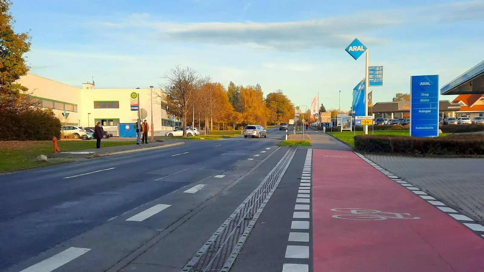 Weitere Baustelle auf der Portitzer Straße in der kommenden Woche (Foto: taucha-kompakt.de)