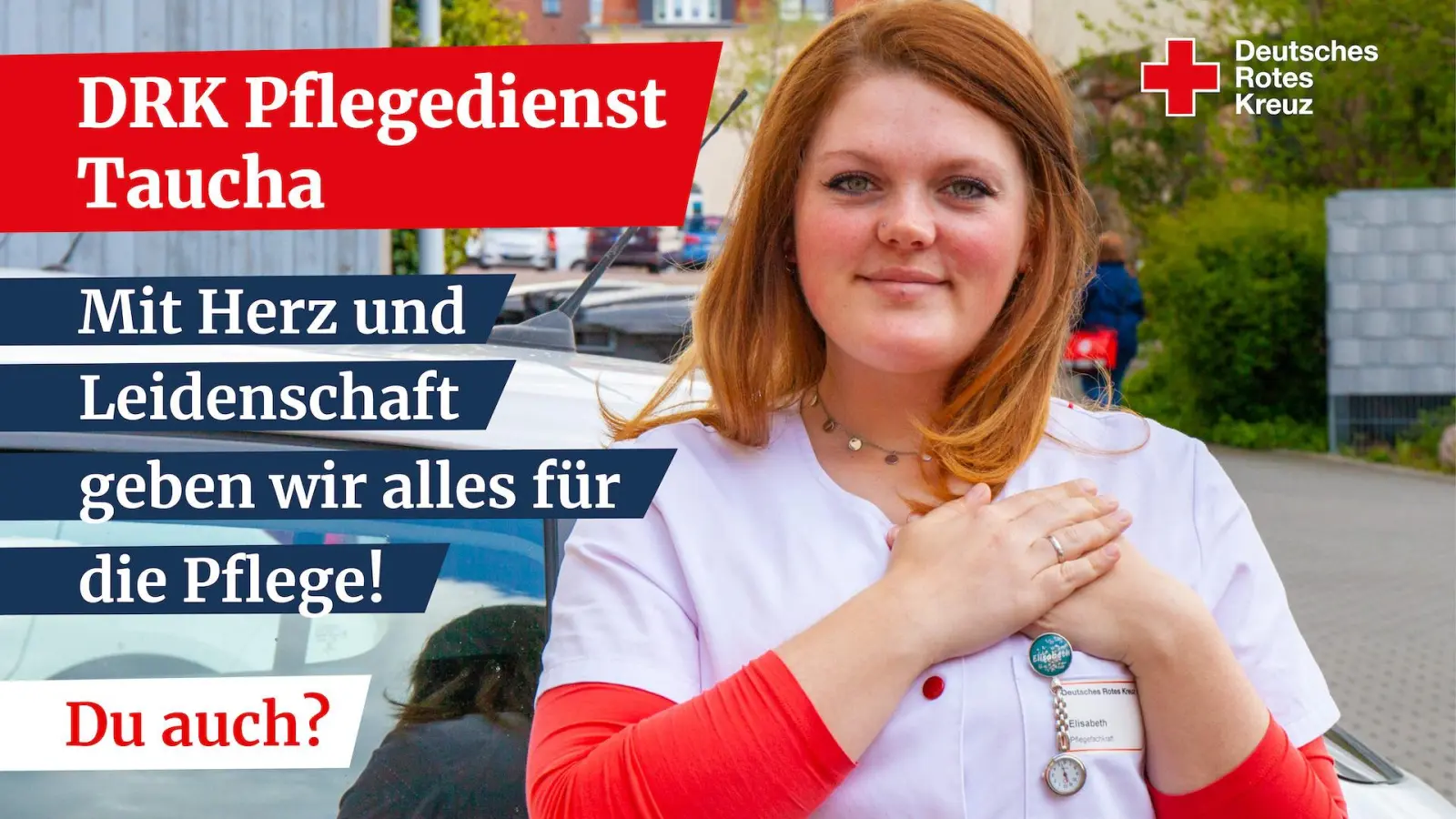 Stellenanzeige: Deutsches Rotes Kreuz sucht Fachkräfte in der Pflege (Foto: taucha-kompakt.de)