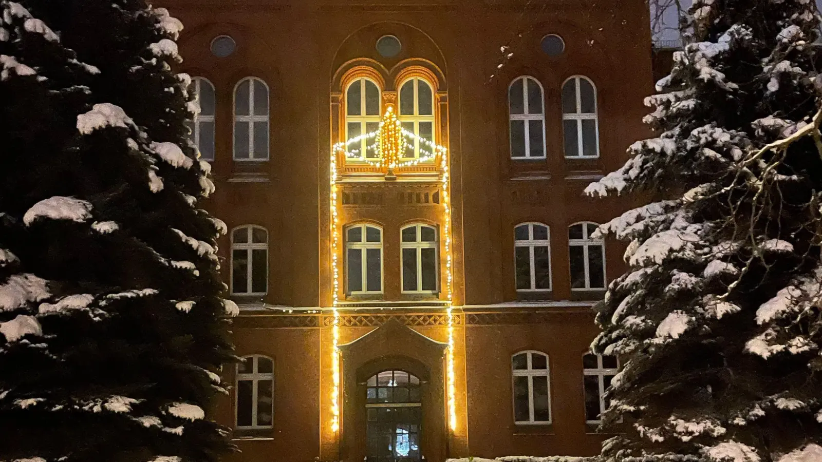 Weihnachtliches Spektakel am Ehrenberg-Gymnasium in Delitzsch (Foto: nordsachsen24.de)